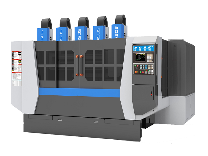 帶刀庫5軸鉆攻機系列